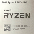 AMD Ryzen 5 Pro 5645