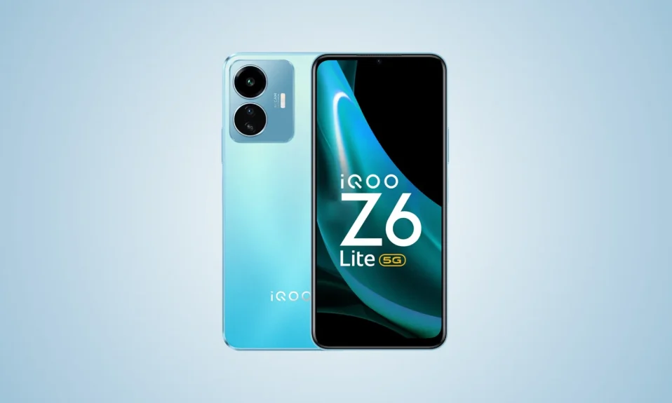 iQOO Z6 Lite 5G with Stellar Green